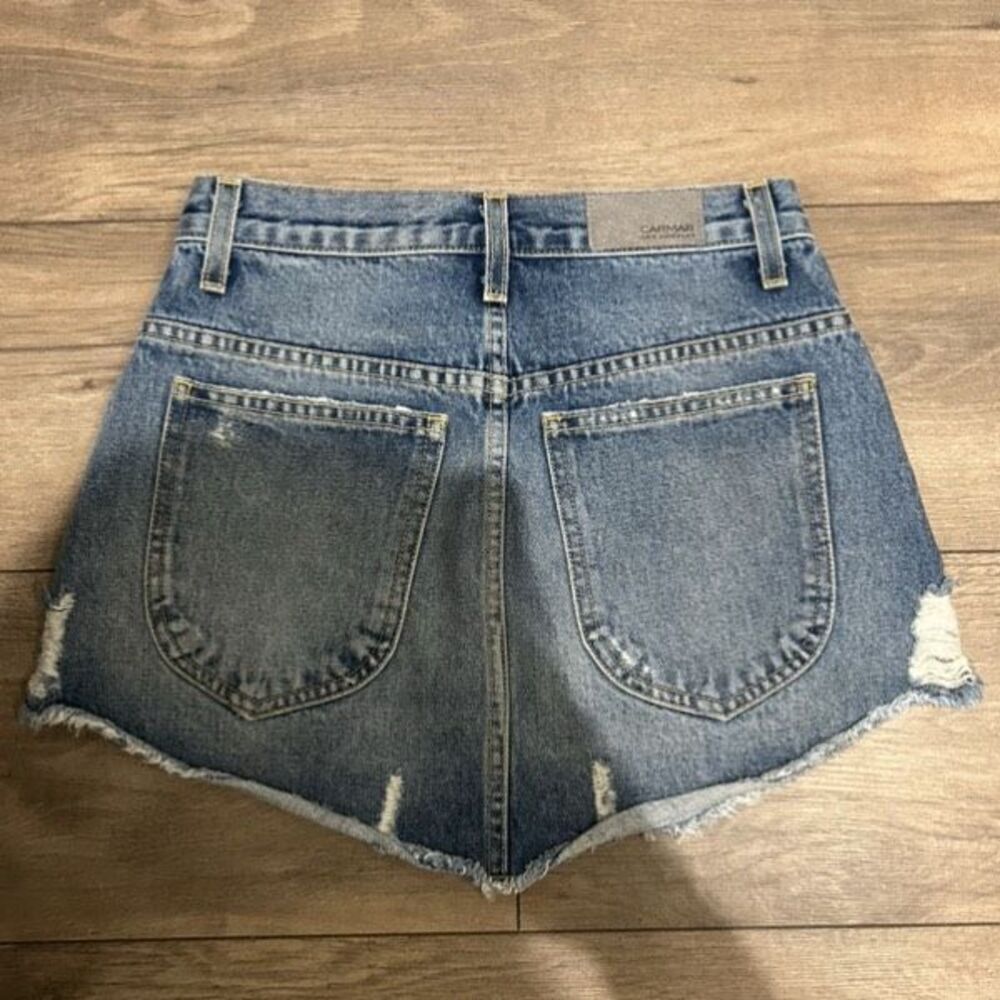 Carmar Denim Beatrice Adige Zip Front Skirt - Picture 6 of 8